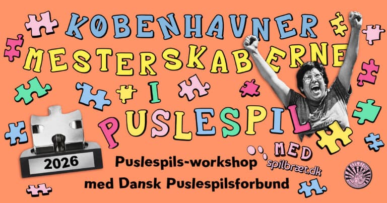 Puslespilsworkshop og opvarmning til KM i puslespil