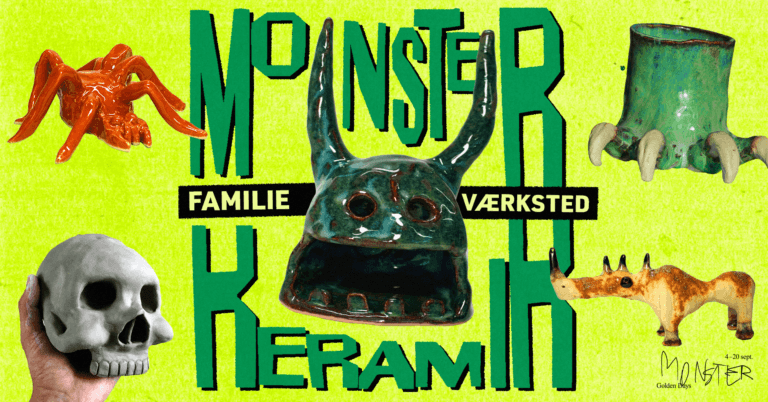 Familieværksted med MONSTERKERAMIK