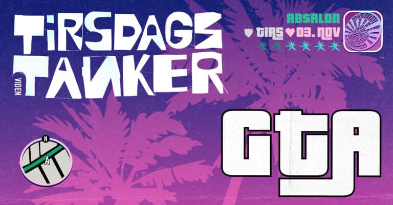 Tirsdagstanker – GTA – talk, quiz og live gaming