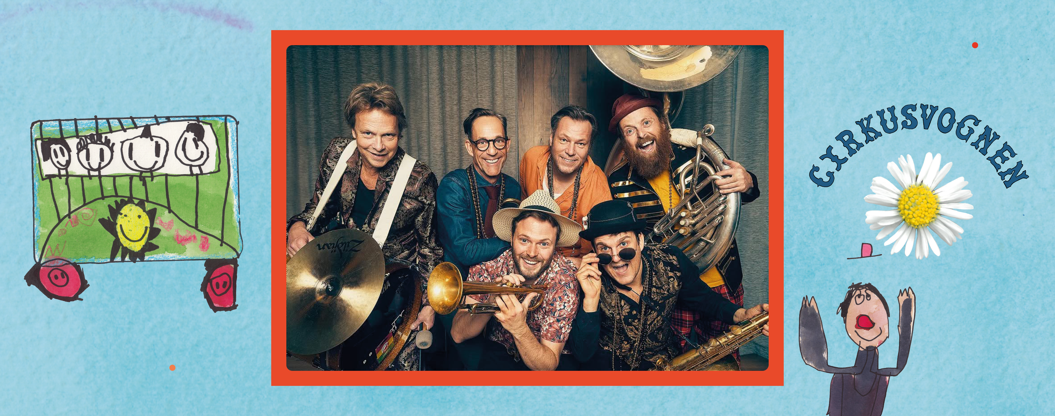 Tuesday Night Brass Band – Koncert ved Cirkusvognen