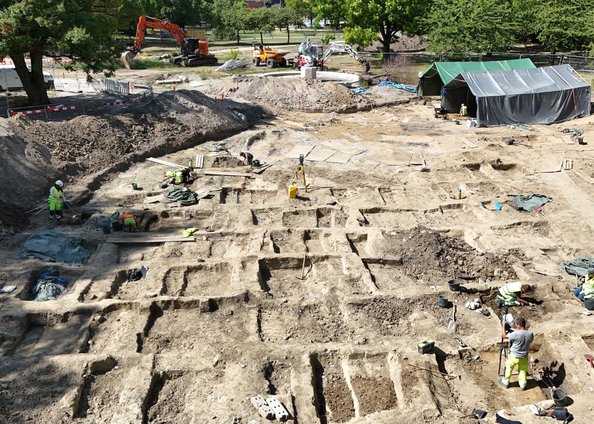 Rundvisning: Arkæologiske udgravninger i Hans Tavsens Park