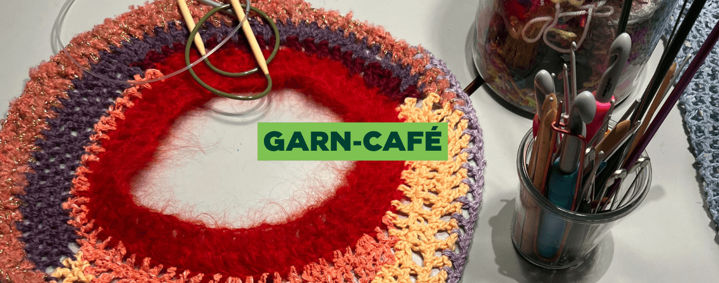 Garn-café på Hørgården Nærgenbrugsstation
