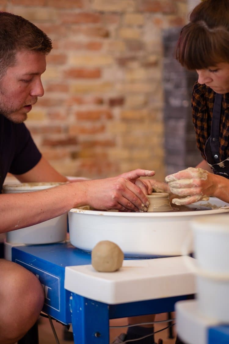 Pottery Wheel Throwing - 4 Evening Classes