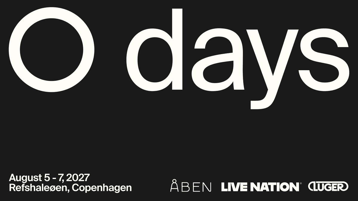 O DAYS 2027 - 3 DAYS TICKET