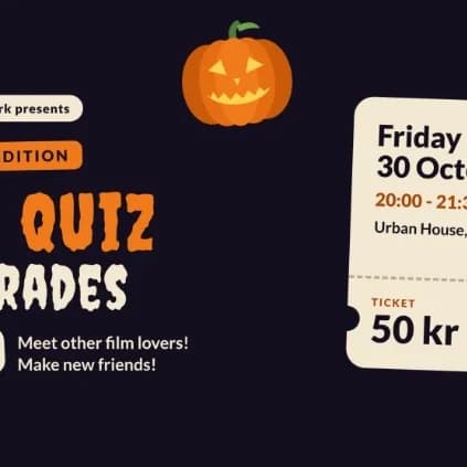 Film Quiz & Charades Social - Halloween Edition