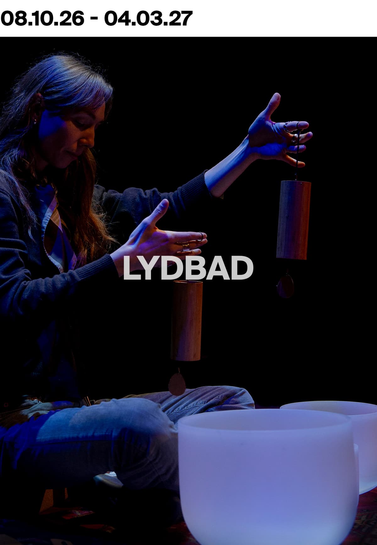 Sound bath at Nørrebro Theater