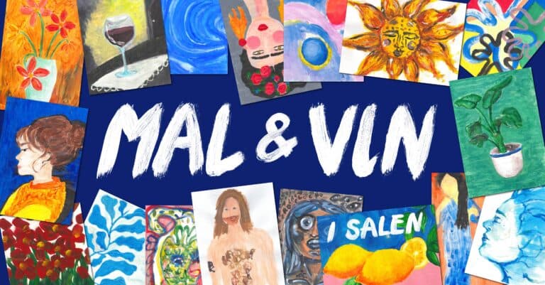 Mal & vin i salen