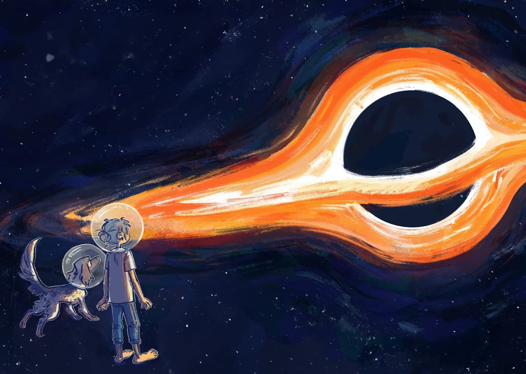 Black Holes Become Comics – Public Exhibition at Kongens Nytorv (20–31 August)