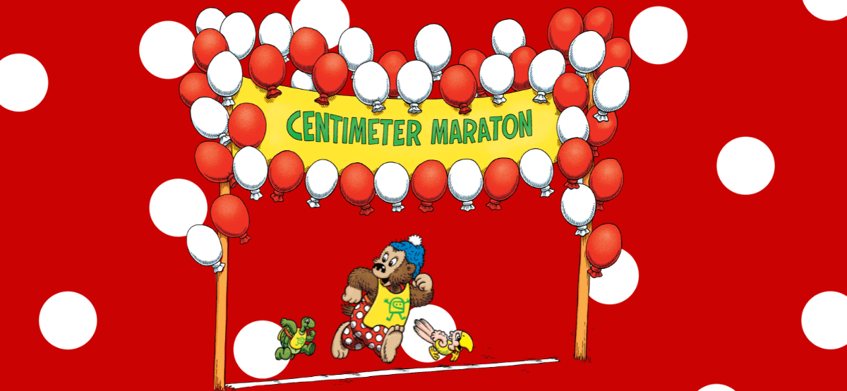 Centimeter Maraton på Amager