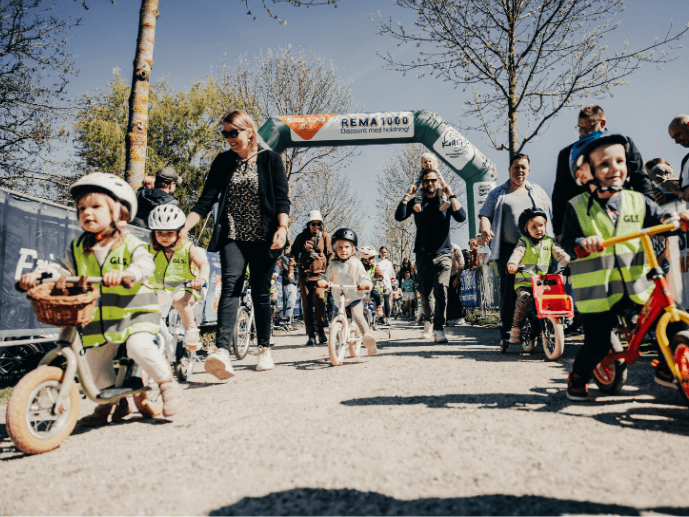 Danmarks sjoveste børnecykelløb kommer til Vanløse!