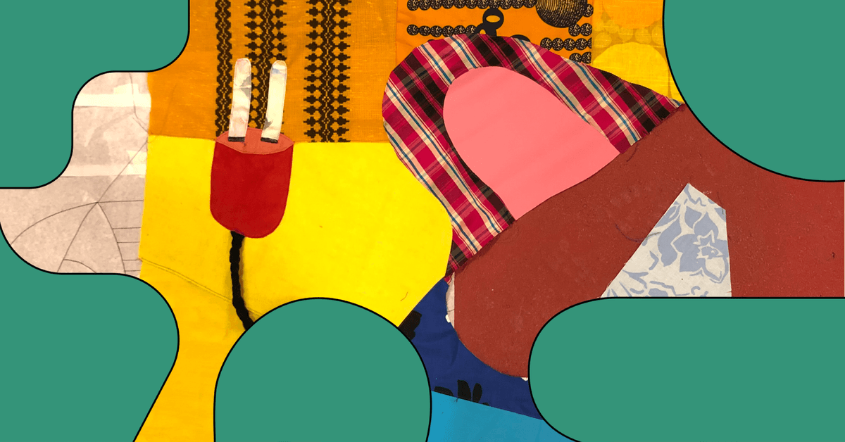 Patchwork kursus: syede malerier