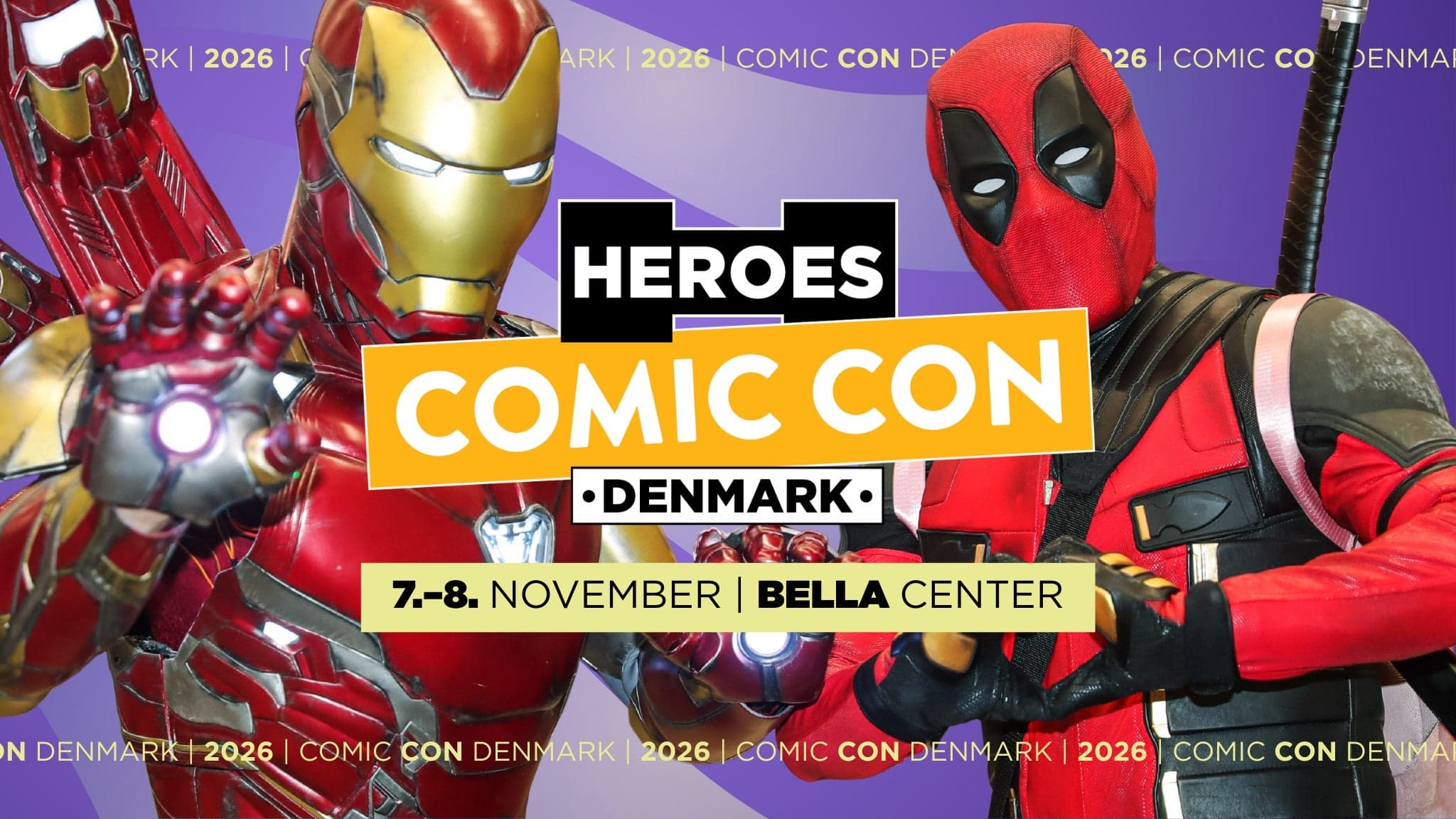 Artist Alley | Comic Con Denmark 7. - 8. Nov 2026