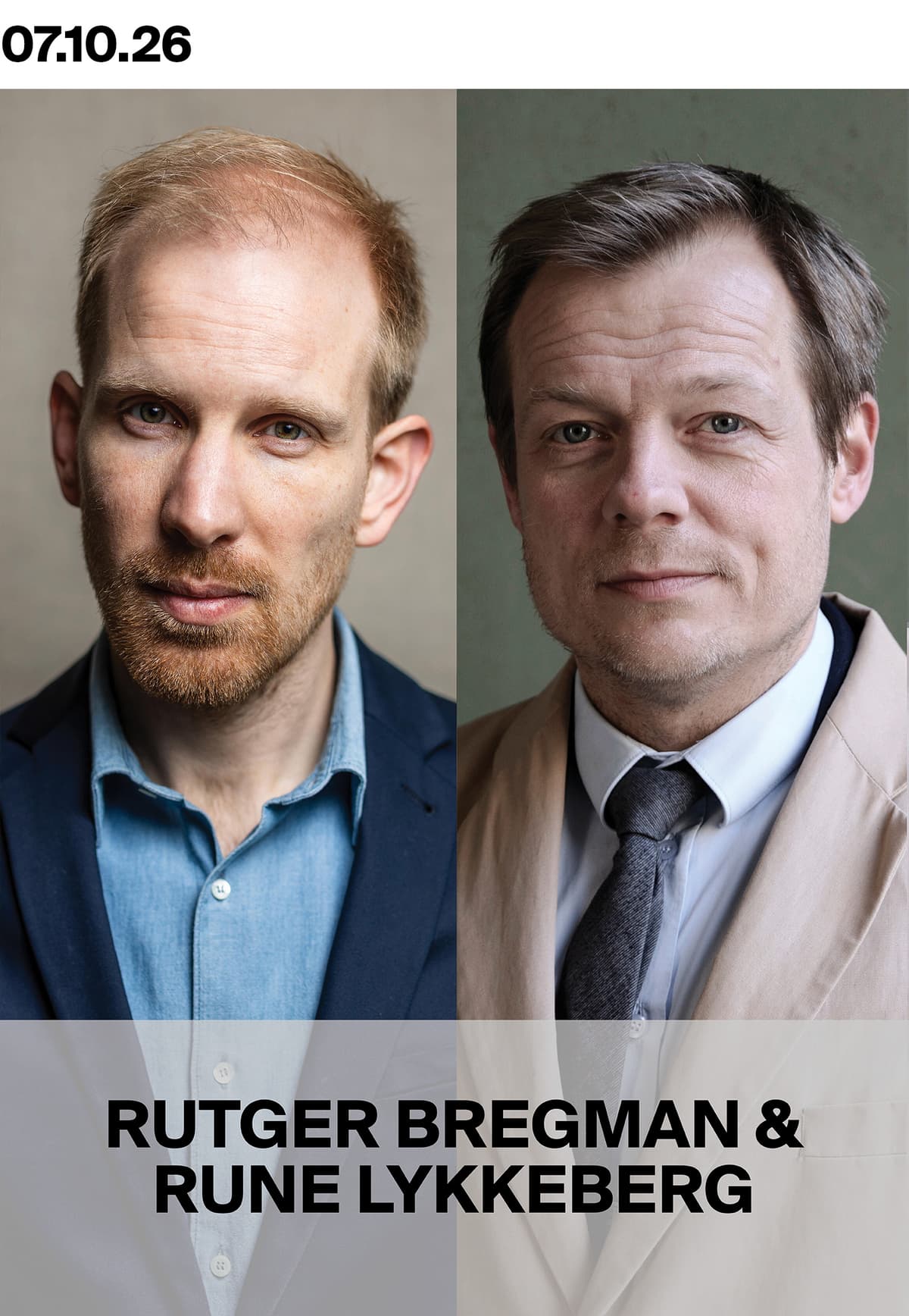 Rutger Bregman & Rune Lykkeberg